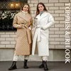 2020 herbst winter mantel frauen argyle lange jacke dünne parkas zweireiher gürtel mantel karierten