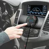 Auto-FM-Transmitter Bluetooth Car Kit Freisprech-FM-Transmitter A2DP Drahtloser MP3-Player USB-Ladegerät-Kit Dual-USB-Autoladegerät