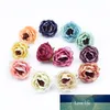 20Pieces mini Silk roses flowers wall diy gifts candy box wedding home decoration accessories scrapbooking artificial flowers