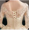 Główna suknia ślubna Hepburn 2022 Jesień i zima Nowy Szampan Ogoniasty Las Fantasy Super Bajka Bride