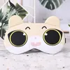 Cute Cartoon Sleeping Eyeshade Mask Patch Of Ice Cold&hot Compress Eliminate Eye Fatigue Cartoon Style Ice Compress Eye Patches