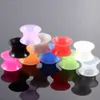 Silicone Flexible Thin Double Flared Ear Plugs Flesh Tunnel Ear Gauge Expander Stretcher Earlets Earrings Ear Piercing 6Pair mix size 5-14mm