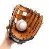 1pc pvc läder baseball handskar 10,5 "/11.5" / 12.5 "Softball utomhus lag sport vänster hand baseball praxis utrustning q0114