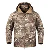 Tad Winter Termal Fleece Ejército Camuflaje impermeable Jueces Hombres Tácticos Tácticos Calientes Winderprest, Multicolor 5XL Coat 201124