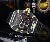 R 2020 3A 6-pin watch limited edition men's watch top luxury full-featured quartz watch silicone strap Reloj Hombre gift319J