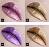 Halloween Pudaier 18 Kolor Diamond Pearlescent Lip Gloss Metal Lipstick Waterproof and Nonfading Nonstick Cup Shiny2044685