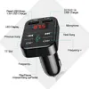 Car Bluetooth 5.0 FM Transmitter Wireless Handfree O Receiver Auto MP3 Player 2.1A