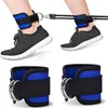 Enkelsteun 1 dubbele lus D gesp-riem bandjes neopreen voor kabelbeen gewatteerde outdoor manchetten fitness workoutmachines K5Z61