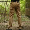 ReFire Gear IX11 Urban Tactical Military Pants Men SWAT Multi Pockets Army Combat Cargo Pants Casual Work Stretch Cotton Trouser H1223