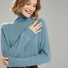 Women's Sweaters Women's Cashmere Sweater Ladies Pile Neck Pullover Casual Knit Plus Size Tops Autumn / Winter Korean Jacket Light And