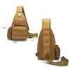 Outdoor Sports Hiking Sling Bag Shoulder Pack Camouflage Tactical Molle Chest Bag NO11-117