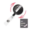 In stock Key Rings 10pcs lot Crystal Rhinestone Pink Breast Cancer Awareness Boxing Gloves Retractable Badge Reel ID Holder217H