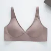 Reggiseno senza cuciture Reggiseno senza fili Reggiseno sexy a triangolo Reggiseno morbido da donna Push Up Intimo Feminina Seno piccolo Regola la tazza A B C femminile 201202