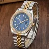 Mens diamond watches automatic mechanical Movement Wristwatches full stainless steel swimming watch Super luminous Sapphire glass montre de luxe