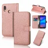 Bling Sparkle Leather Wallet Cases voor iPhone 14 Plus 13 Pro Max 12 Telefoon14 11 XR XS X 8 7 6 Luxe ID -kaart Slot Glitter Sparkly Holder Flip Cover Gilrs Zak Pouch Turn