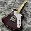 Custom f hole semi hollow body Electric Guitar in kind colors