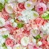 Decorative Flowers & Wreaths Christmas Party Flower Wall Wedding Artificial Fake Floral Background Decoration Stage Backdrop