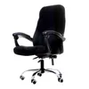 Couverture de chaise d'ordinateur Spandex pour chaise de bureau d'étude Housse élastique Gris Noir Marine Rouge Housse de fauteuil Housse de siège 1 PC LJ201216