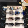 Luksusowe dziewczęta okulary przeciwsłoneczne projektant damskich szklanek pilotów metalowe kobiety mężczyźni remontaż okulary słonecznej One Piece Female Mirror Shades 5494143