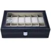 Cas de boîtes de montres 2021 Mode 12 Gids Boîte en cuir Boîte de bijoux Dispays montres Case Stockage Organized Cajas Para Relojes15826517