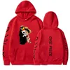 Anime One Piece Luffy Unisex Hip Hop Hoodie Kadınlar Manga Tişörtü Erkek Kız Giysileri H1227