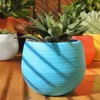 200pcs Gardening Flower Pots Small Mini Colorful Plastic Nursery Flower Planter Pots Garden Deco Gardening Tool a11214x9563033