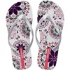 Mujeres verano bohemia playa sandalias planas chanclas damas moda zapatillas zapatos interiores plata floral diapositivas y200107