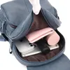ファッション女性バックパック高級デザイナーレディース盗難防止バックパックソフトPUレザースクールバッグ大容量トラベルバッグモキラ