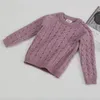 Autunno Bambino Neonati maschi Vestiti per ragazze Set Maglione + Pantaloni Ragazzi infantili Abito lavorato a maglia Spessore caldo Inverno Neonate Vestiti1