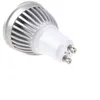 Luce a LED GU10 Cob 3W Spotlight Lampadina Lampadina Energia Risparmio energetico caldo bianco 85-265V Aumentened Wick