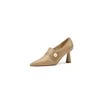 Fashion Toe Single Boots High Heeled Teled Showskin Elegante Invierno Invierno Tobillo Boot Lady Zapatos