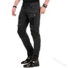 Men's Jeans Mens Zipper Men Slim Casual Plus Size Low Waist Skinny Full Length Fall Fashion Pencil Pants Lugentolo1727