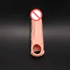Penis sleeve silicone cock sleeve with scrotum ring penis extender enlarge 1cm,increase 4cm,sexual artifacts extend sex time