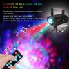 Effects AC110240V 5W 3 LED RGB Mini LED Water Wave Ripple Effect Stage Light