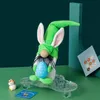 Пасха Gnome Bunny GUB Яйцо 3 Цвета ELF Кукла Rudolph Пасхальная Партия Офис Дом Настольный Декоративный DWARF CCE12599