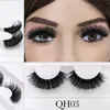 25MM DD Curl Faux Mink Eyelashes Fluffy Long Multilayer Thick Russian False Eyelash 5D Lashes Natural Lash Extension