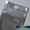 Wielokrotne rozmiary Folia aluminiowa Clear Resealable Valve Zipper Plastikowy Opakowanie Detaliczne Pakowanie Torba Mylar Bag Pakiet Wouch