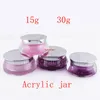 cosmetic jars cream pink