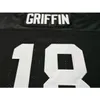 2024 UCF Knights # 18 Shaquem Griffin College Jersey Taille S-4XL ou personnalisé avec n'importe quel nom ou numéro de maillot