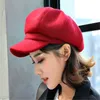 Newsboy Caps Frauen Newsboy Cap Achteckige Baker Peaked Baskenmütze Fahren Hut Weibliche Sonnenschutz Hüte Maler Tour cap