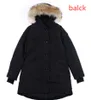 2020168winter Down Jackets hoodie Real Wolf Fur Holder Women's Jacket dragkedja Vindtät och vattentät kappa uppvärmd kappa ut267m