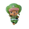 Figure d'anime Tony Tony Chopper visage modifiable mignon figurine jouets modèle décoration Kawaii noël cadeaux pour enfants T30