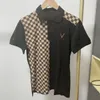 2022 مصممي رجالي بولو تي شيرت أزياء الرجال Homme الصيف Polos قمصان التطريز توجه الشارع العالي Top Tee Asian Size M-XXXL