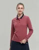Golfpolo -shirt met lange mouwen Men vrouwen op maat gemaakte vaste kleurcultuur advertentie shirt herfst casual t -shirt team werk pri6682009