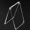 7x10cm Wall Mount Acrylic Sign Holder With 3m Tape Adhesive Price Label Paper Holder Tags Frame