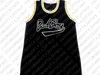 Wholesale Notorious # 97 Bad Boy Biggie Smalls Basketball Jersey Svart Stitched Anpassning Alla Nummer Namn Män Kvinnor Youth Basketball Jerseys