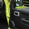 Copertura decorativa dell'anello interno della maniglia della portiera dell'auto in ABS per Suzuki Jimny 2019 UP Accessori per interni auto