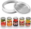 70mm / 86mm Normale Mond Canning Deksels Bands Split-Type Lekvrij voor Mason Jar Canning-Deks Covers With Seal Rings