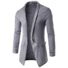 Erkek Ceketler Kış Sıcak Blazer Marka Giyim Rahat Ceket Erkekler Slim Gelinlik Tek Düğme Takım Elbise Iş Ceket Uyar