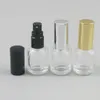5 pièces 5 ml petite bouteille en verre épais brumisateur parfum e liquide parfum cosmétique flacon voyage portable